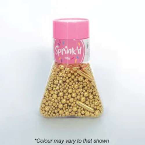Sprink'd Sprinkle Medley - Metallic Gold - Click Image to Close